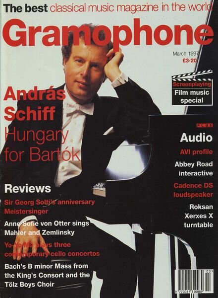 Gramophone – March 1997 Cover