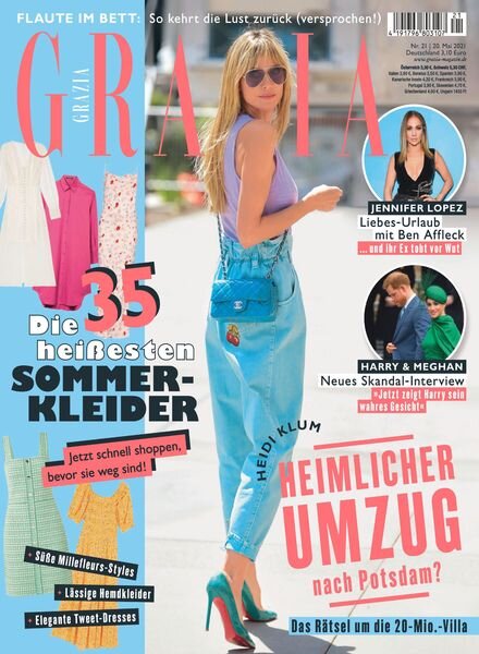 GRAZIA – 20 Mai 2021 Cover
