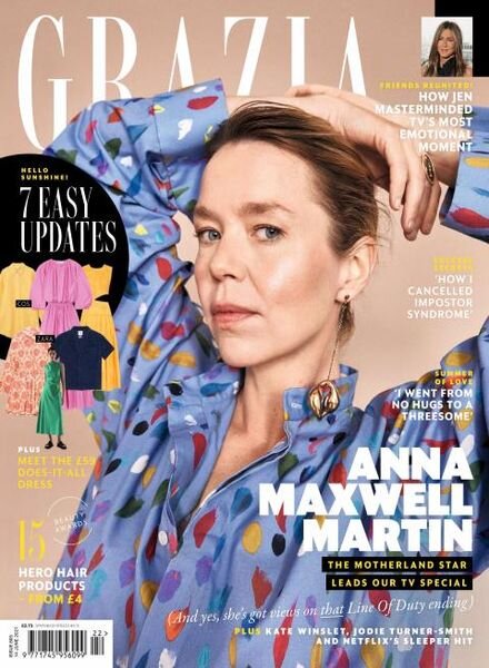 Grazia UK – 01 June 2021 Cover