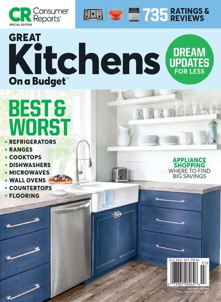Great Kitchens On a Budget – July 2021 Cover