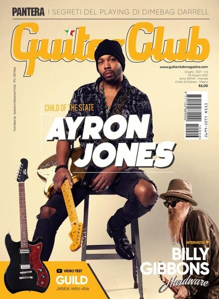 Guitar Club Magazine – giugno 2021 Cover