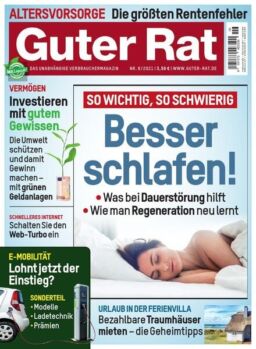 Guter Rat – Juni 2021