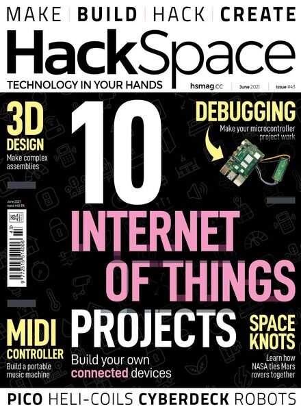 HackSpace – June 2021 Cover