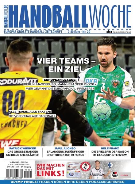 HANDBALLWOCHE – 18 Mai 2021 Cover