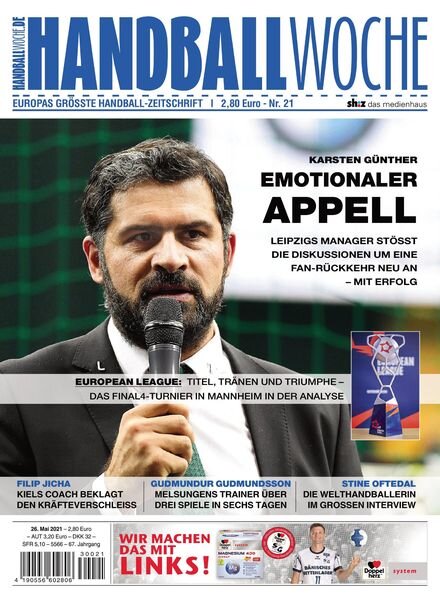 HANDBALLWOCHE – 26 Mai 2021 Cover