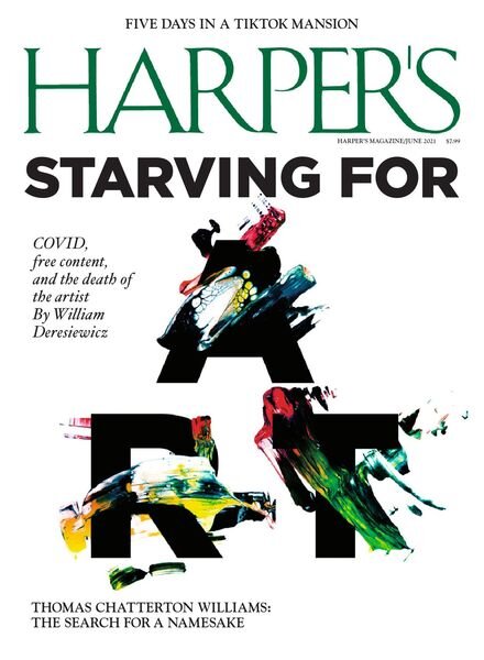 Harper’s Magazine – June 2021 Cover