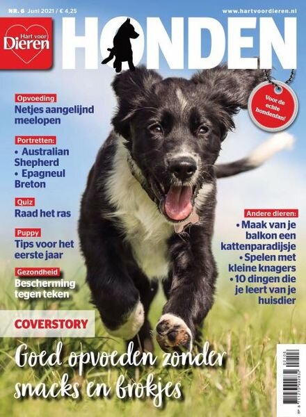 Hart voor Dieren – juni 2021 Cover