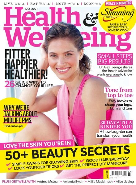 Health & Wellbeing – July 2021 Cover