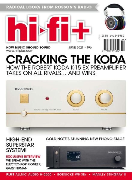 Hi-Fi+ – Issue 196 – June 2021 Cover