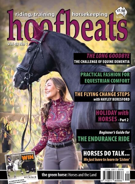 Hoofbeats – Volume 43 N 1 – June-July 2021 Cover