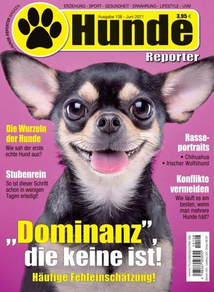 Hunde-Reporter – 28 Mai 2021 Cover