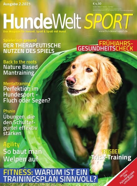 HundeWelt Sport – Nr.2 2021 Cover