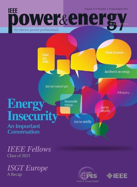 IEEE Power & Energy Magazine – March-April 2021 Cover