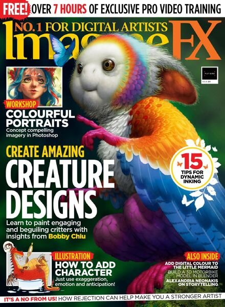 ImagineFX – July 2021 Cover