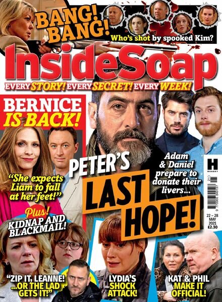 Inside Soap UK – 22 May 2021 Cover