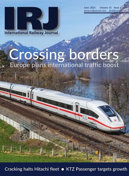 International Railway Journal – June 2021 Cover