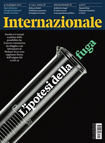 Internazionale – 4 Giugno 2021 Cover