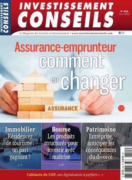 Investissement Conseils – Juin 2021 Cover