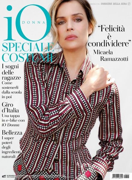 Io Donna del Corriere della Sera – 22 maggio 2021 Cover