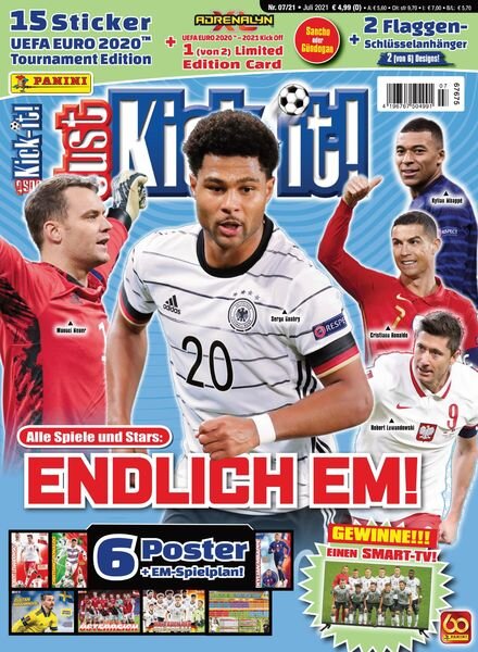 Just Kick-it! – 04 Juni 2021 Cover