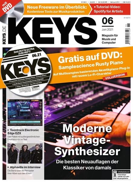 Keys – Juni 2021 Cover