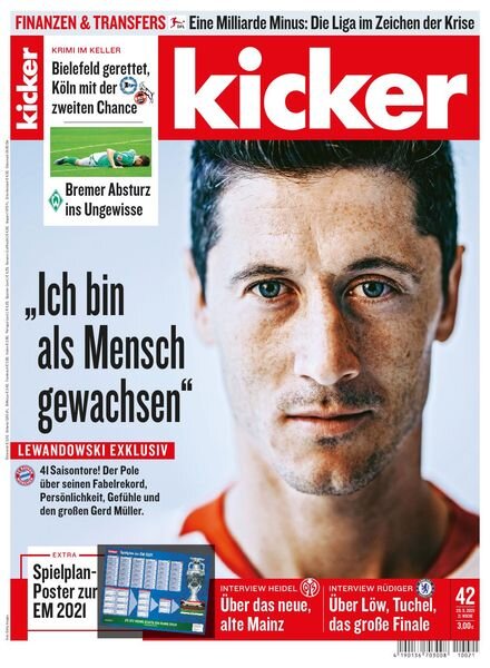 Kicker – 25 Mai 2021 Cover
