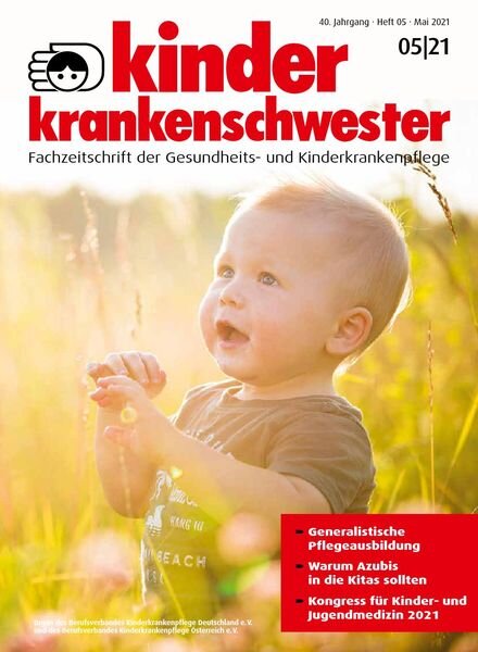 Kinderkrankenschwester – Mai 2021 Cover