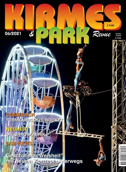 Kirmes & Park Revue – Mai 2021 Cover