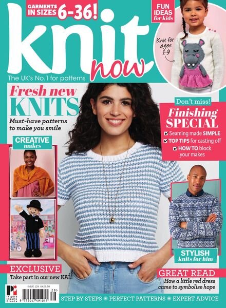 Knit Now – Issue 129 – May 2021 Cover
