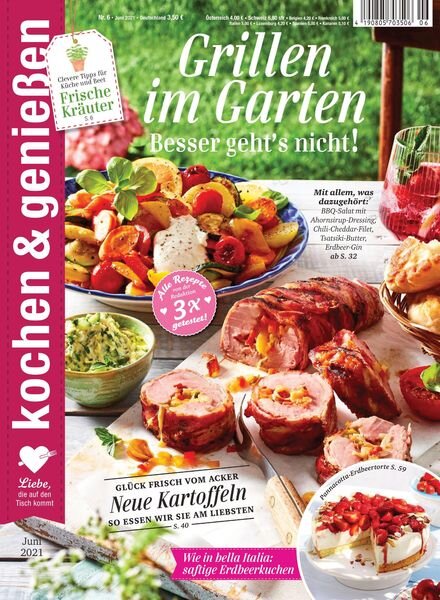 kochen & geniessen – 26 Mai 2021 Cover