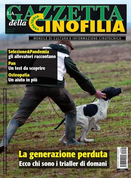 La Gazzetta Della Cinofilia Venatoria – Giuigno 2020 Cover