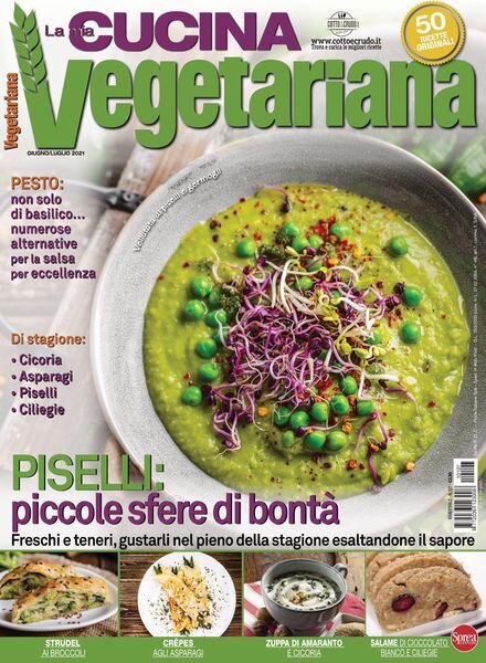 La Mia Cucina Vegetariana – giugno 2021 Cover