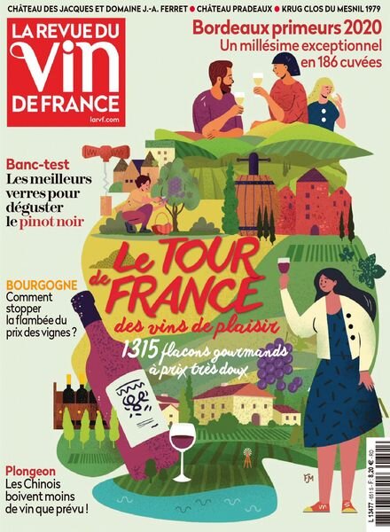 La Revue du Vin de France – juin 2021 Cover