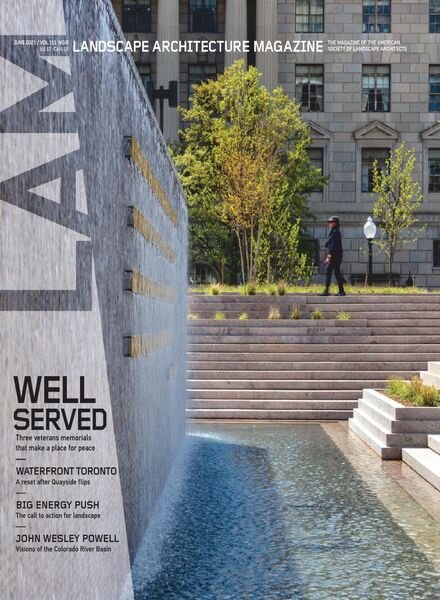 Landscape Architecture Magazine USA – June 2021 Cover