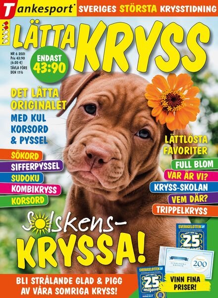 Latta kryss – 20 maj 2021 Cover
