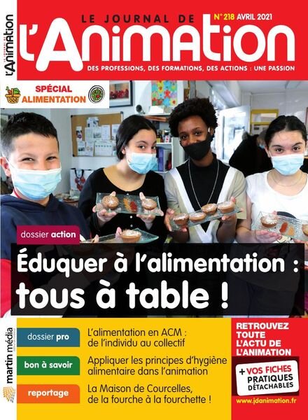 Le Journal de l’Animation – Avril 2021 Cover