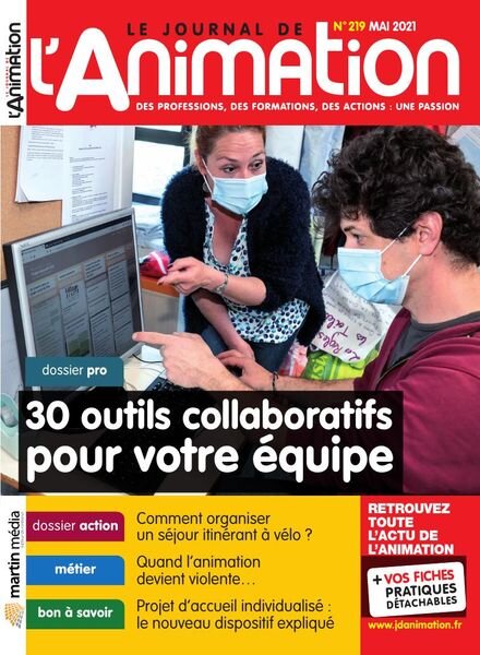 Le Journal de l’Animation – Mai 2021 Cover