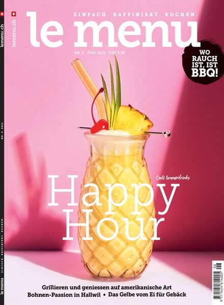 le menu – Juni 2021 Cover