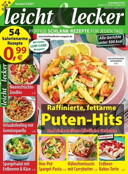 Leicht & Lecker – Mai-Juni 2021 Cover