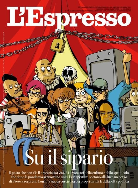 L’Espresso – 23 Maggio 2021 Cover