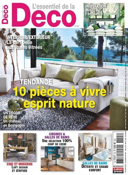 L’Essentiel de la Deco – Juin-Aout 2021 Cover