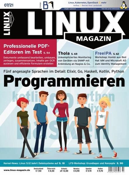 Linux-Magazin – Juli 2021 Cover