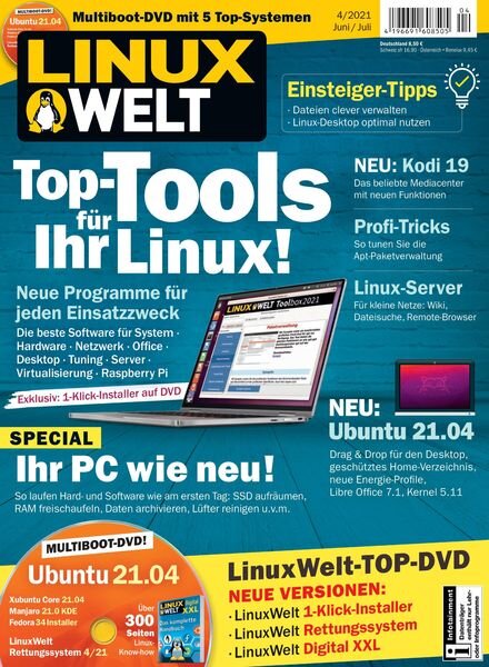 Linux Welt – Juni 2021 Cover