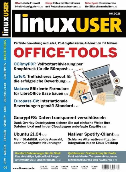 LinuxUser – 20 Mai 2021 Cover