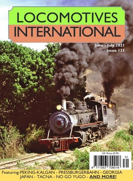Locomotives International – Issue 131 – June-July 2021 Cover