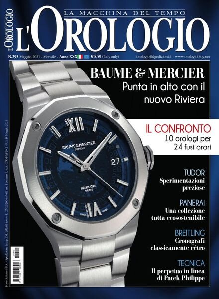 l’Orologio – Maggio 2021 Cover
