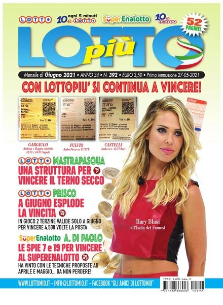 Lottopiu – Giugno 2021 Cover