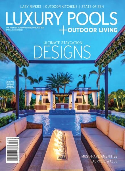 Luxury Pools Magazine – April 2021 Cover
