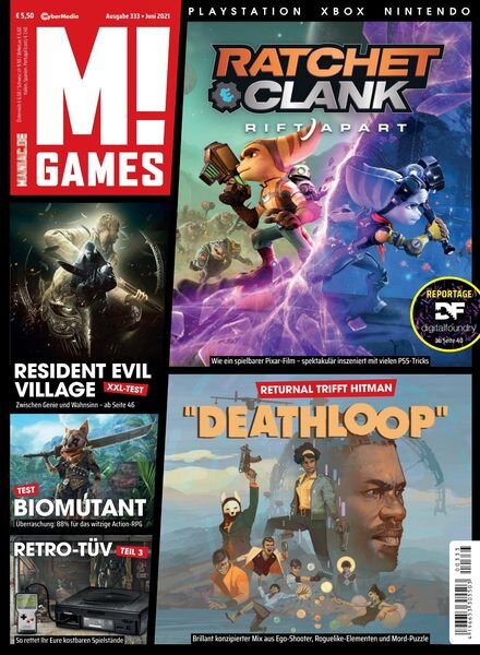 M! GAMES – 21 Mai 2021 Cover
