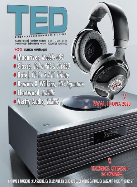 Magazine TED par QA&V – mai 2021 Cover